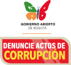 Denuncie Actos de Corrupción, Gobierno Abierto de Bogotá