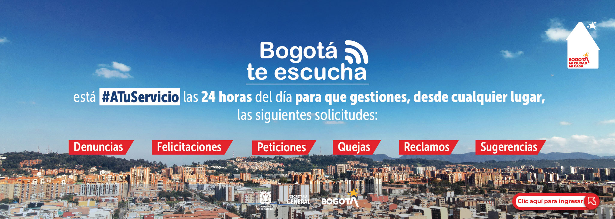 BOGOTÁ TE ESCUCHA 