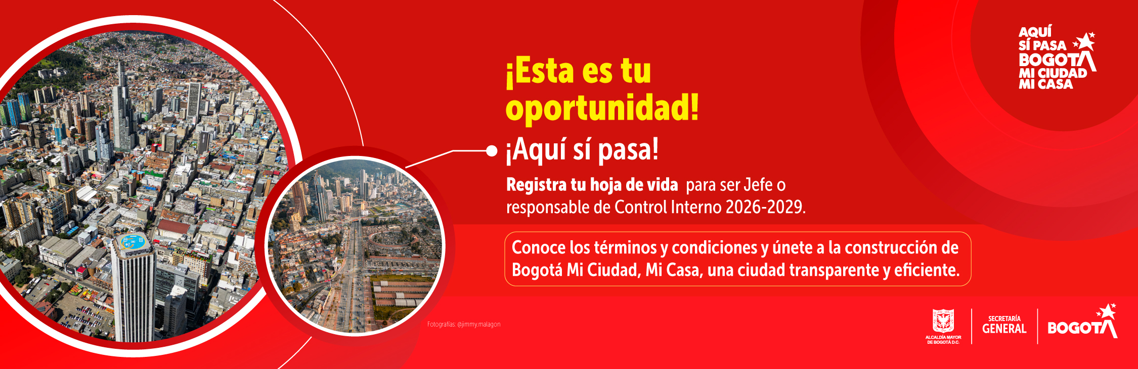 Convocatoria Banco de Hojas de Vida Jefes de Control Interno 2026 – 2029