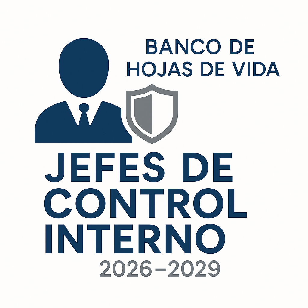 Convocatoria Banco de Hojas de Vida Jefes de Control Interno 2026 – 2029