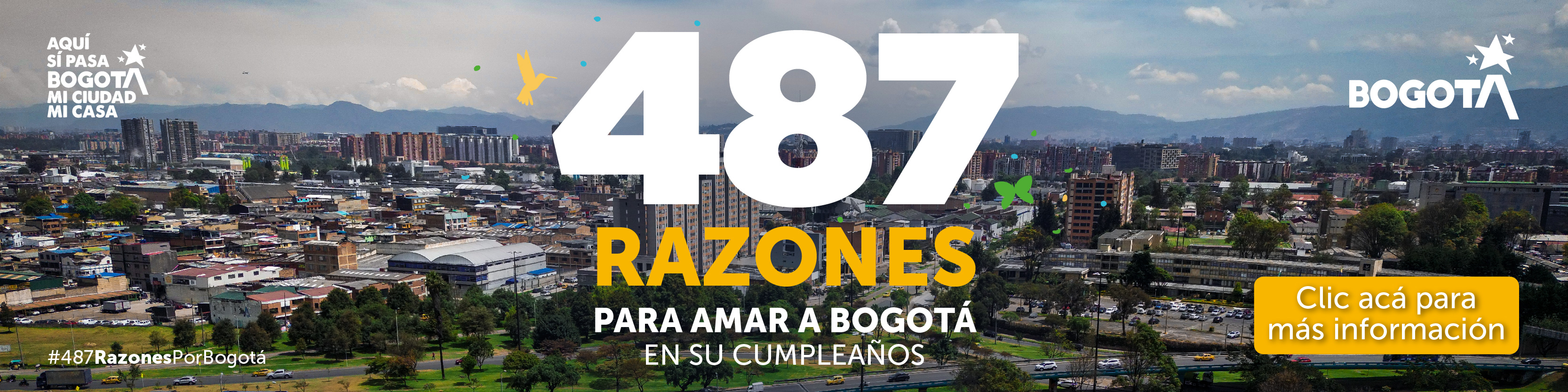 Cumpleaños 487 Bogotá