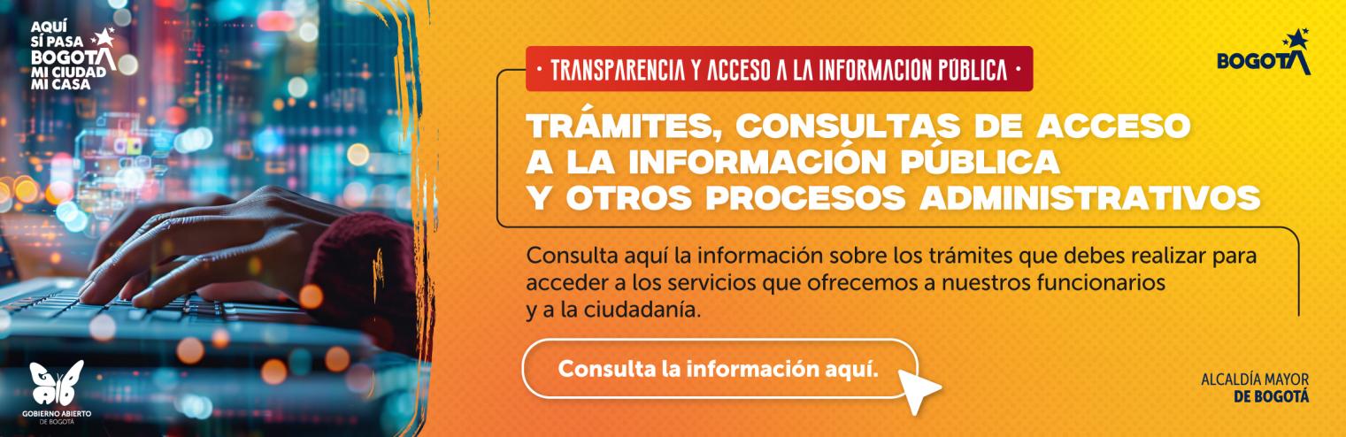 Trámites y consultas de acceso a la información pública