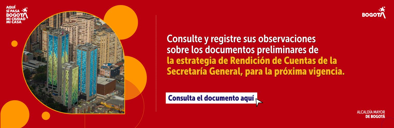 Estrategia de Rendición de Cuentas 2026