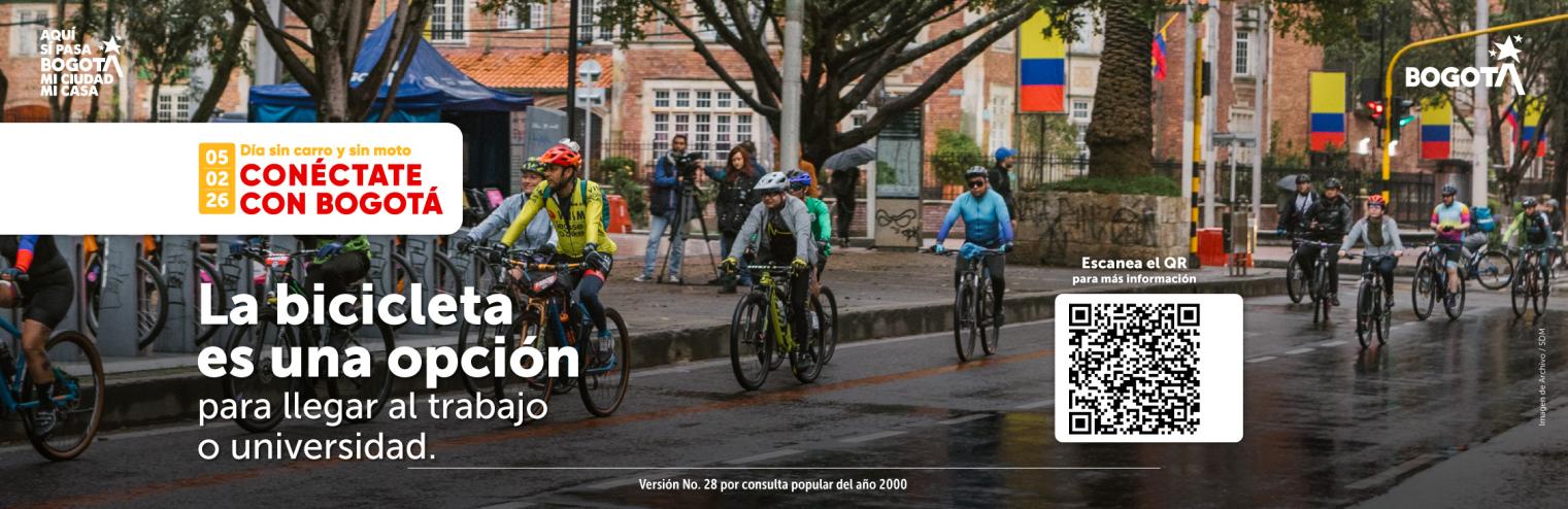 Día Sin carro y sin Moto 2026