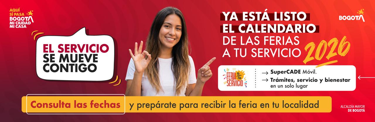 Calendario Ferias a tu servicio