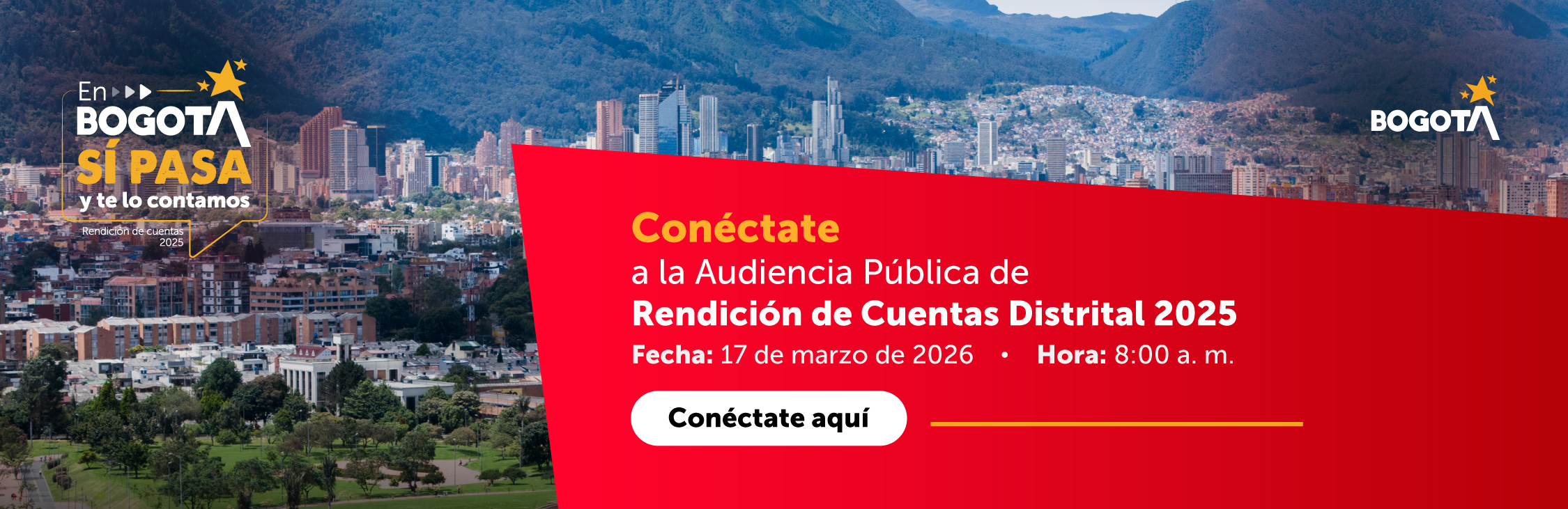 Conéctate a la Rendición de Cuentas