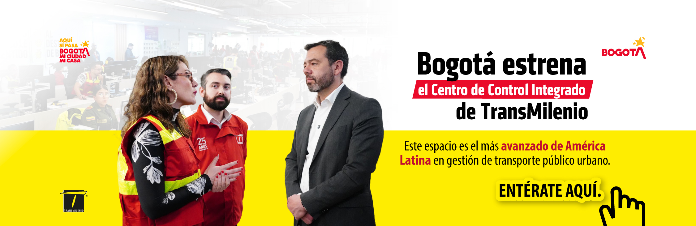 Centro de Control Integrado de TransMilenio