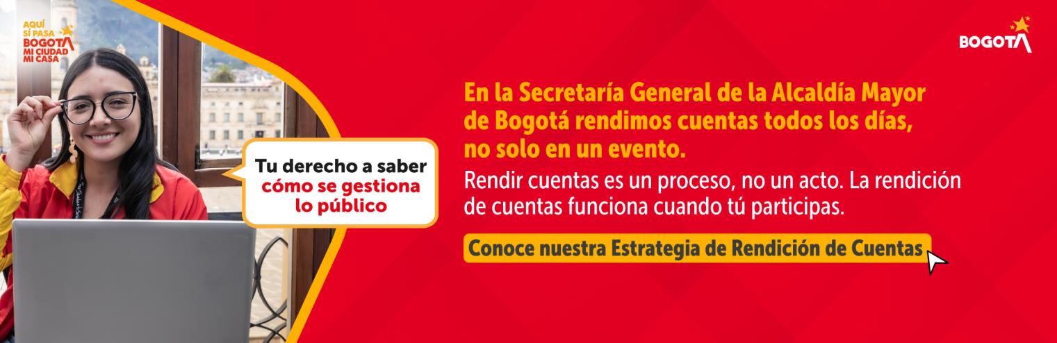 Estrategia rendición de cuentas 2026