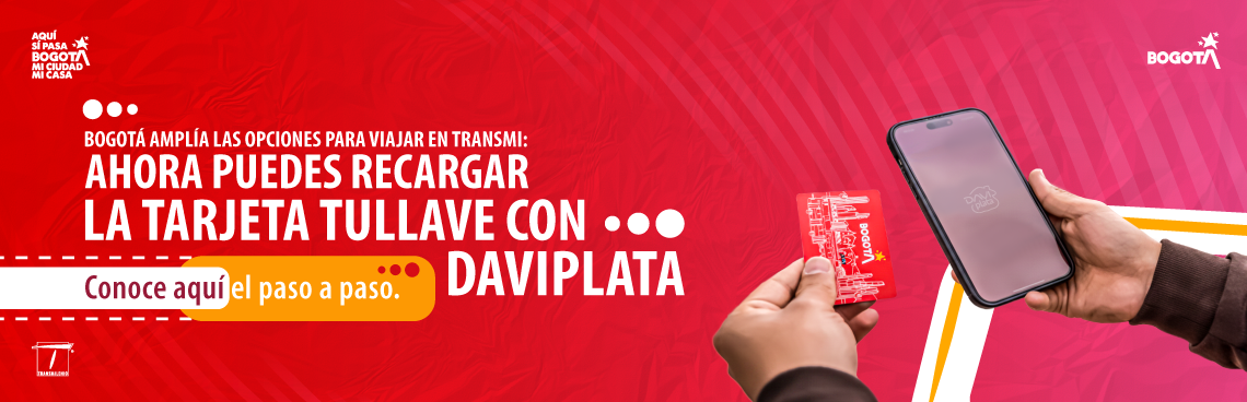 Recarga tu Llave con Daviplata