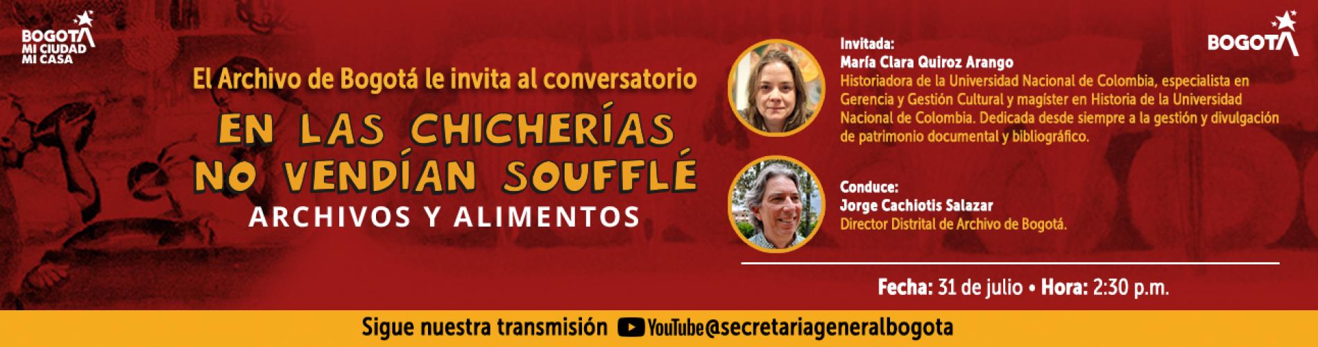 Pieza gráfica de divulgación del conversatorio virtual 