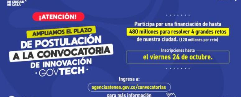 Convocatoria de Innovación Abierta GovTech