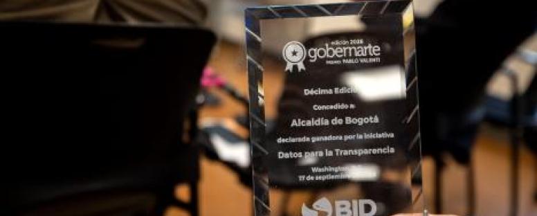 Premio BID Datos para la Transparencia