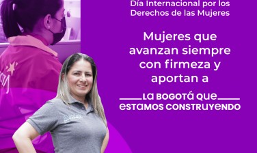 Instalación de la Semana 8M - Día Internacional por los Derechos de las Mujeres