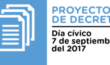 Proyecto de decreto día cívico del 7 de septiembre de 2017