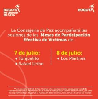 Invitación mesas participación julio