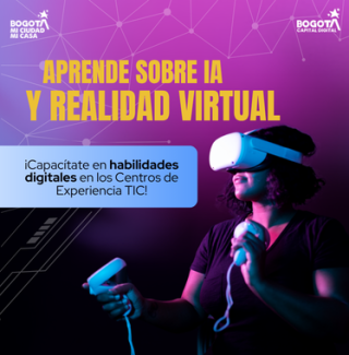 Aprende sobre IA y Realidad Virtual- Centros de Experiencia TIC